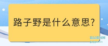 ����·��Ұ��ʲô��˼?