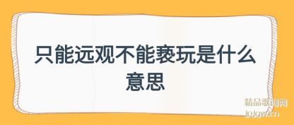 ע��ֻ��Զ�۲���������ʲô��˼