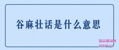 ���ܹ���׳����ʲô��˼