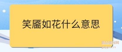 ����Ц���绨ʲô��˼