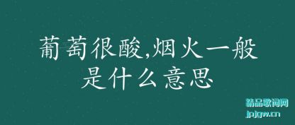 �������Ѻ���,�̻�һ����ʲô��˼