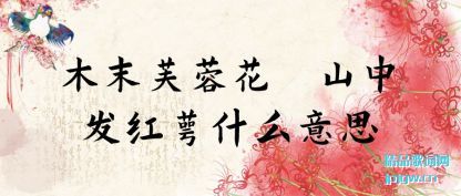 ����ľĩܽ�ػ� ɽ�з�����ʲô��˼