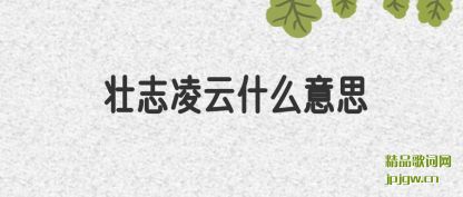 ����׳־����ʲô��˼